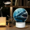 thumbnail image 6 of Sikiie 3D Realistic Shark Acrylic Night Light Gift Custom Acrylic Night Light LED Lights for Bedroom Home Office, 6 of 9
