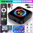 thumbnail image 2 of Android 13.0 Smart TV BOX 8K HDR10+ 2.4G& 5G WIFI Media Player Quad Core, 2 of 4