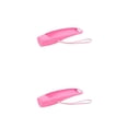 thumbnail image 1 of Seitruly Estuche para control remoto de TV Color sólido Reemplazo de protector antideslizante con cordón Reemplazo para MR-600 Rosa Rosado 2piezas, 1 of 6