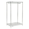 thumbnail image 3 of Nexel 2 Shelf Garment Floor Clothing Rack, 24"D x 48"W x 63"H, 3 of 3