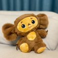 thumbnail image 2 of 2023 Cute / Cartoon / Soft / Little Monkey Plush Toy / Chebulashka Monkey / Big Ear Monkey Doll / Children's Birthday GiftWhite20cm Deng Xun unisex, 2 of 2