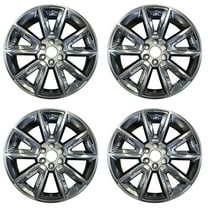 22" SET OF 4 Wheels For 2015-2020 Chevy Silverado 1500 Suburban Tahoe Hyper Silver OEM Design Replacement Rim