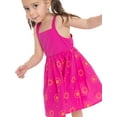 thumbnail image 6 of Wonder Nation Toddler Girls Cotton Sleeveless Floral Embroidered Dress, Sizes 12M-5T, 6 of 10