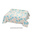 thumbnail image 3 of BGZLEU Oversized Cal King Bedspreads for Extra Bed 00x150cm, Wild Floral Printed Quilt 100% Cotton Flower Botanical Pattern Bedding Vintage Coverlet Washable Quilts Quilted Blanket, 3 of 9