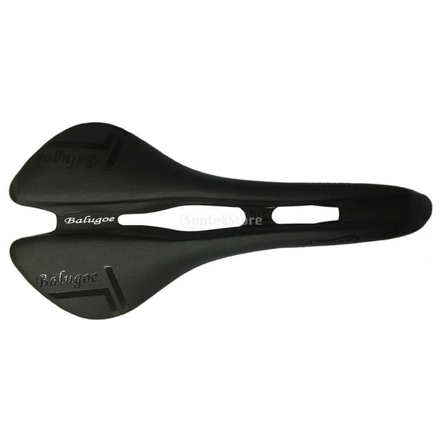 Asiento de , sillín de acolchado, sillín de de carreras de carretera impermeable para mujeres hombres Negro