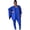 Royal Blue, variant on Plus Size Asymmetrical Hem Top and Pants Set