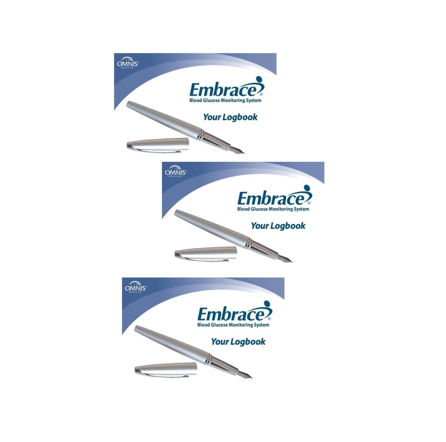 Embrace Logbook 3 Pack