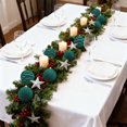 thumbnail image 5 of Flocked Velvet Holiday Ornament Elegant Festive Hanging Decoration For Home Celebration And Christmas Tree, 5 of 5