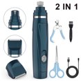 thumbnail image 4 of Dog Foot Hair Trimmer Kit Stainless Steel Electric Quiet Pet Cleaning Grooming Set for Dogs Cats, 4 of 9