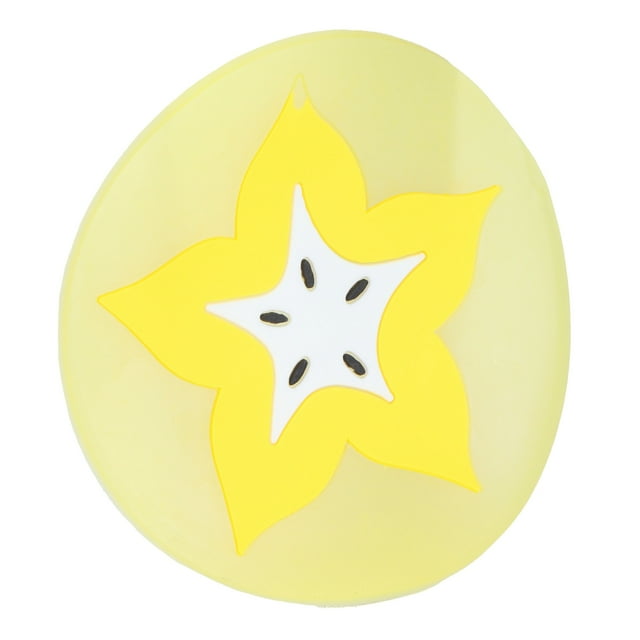 Kitchen Accessories, Anti-Scalding Cup Pad Fruit Pattern Durable Anti-Slip Coaster Cup Mat Heat-Insulated Cartoon For Home Kitchen Carambola