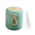 thumbnail image 2 of Boovnll Bento Box, Breakfast Cup Congee Cup Soup Cup Congee with Soup Lunch Box Lunch Box Office Worker Student Portable with Cover, Bento Box Adult, Bento Box for Kids, Lunch Box Containers, 2 of 4