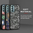 thumbnail image 4 of LYM-Phone Case For MOTO G Stylus 5G 2022, Cartoon Waterproof Shockproof TPU Anti-knock Soft case Fashion Design Dirt-resistant protective Back Cover Full wrap Cover Anti-dust Cute, 4 of 9