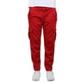 thumbnail image 2 of Men's Fleece Cargo Sweatpants With Open Bottom (Sizes, S-2XL), 2 of 5
