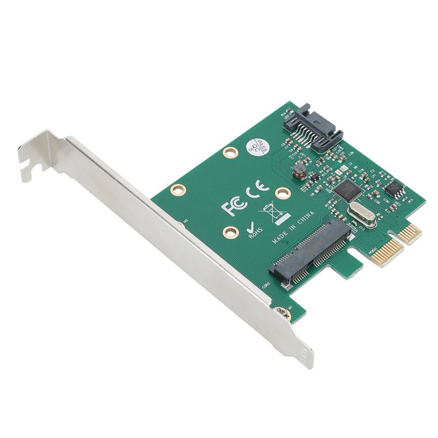 Tarjeta adaptadora PCI-E ASMedia / ASM1061 Rev20 Tarjeta adaptadora ATA30 de 6 Gbps para Sata20 / Sata10