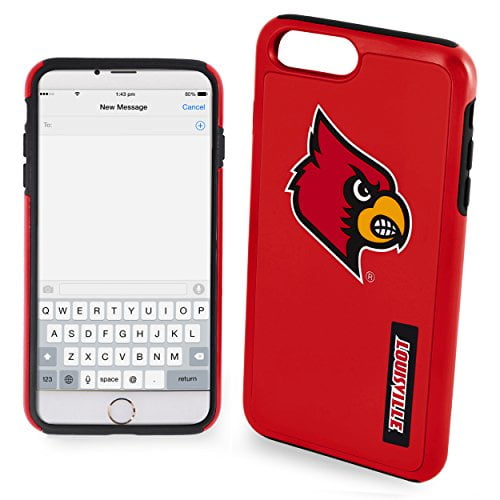 FOCO NCAA Louisville Cardinals Hybrid for iPhone SE (2022-20), 8, 7, 6S 6 (4.7")