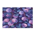 thumbnail image 2 of Bathroom Plush Absorbent Mat Single Square Pad 16x24Inches Bath Mat Fluffy Suitable For Bathroom Toilet Living Room Absorb Water Non-Slip Durable Large Purple Plum, 2 of 9