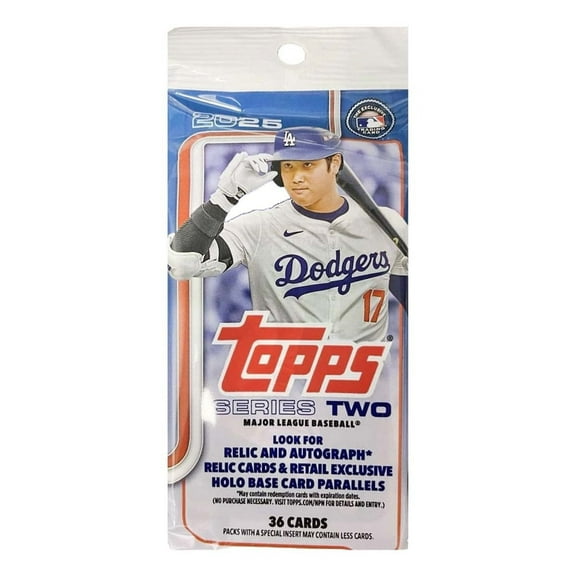 2025 TOPPS SERIES 2 BASEBALL FAT PACK