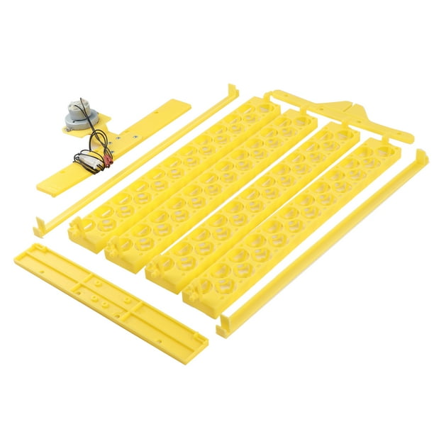 Bandeja Giratoria Automática para Huevos con Motor Liviana de Poco Ruido Diseño y Ventilación Razonables Incubadora Eficiente de 88 Piezas para Huevos de Codorniz ANGGREK Otros