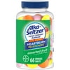Alka Seltzer Heartburn Relief + Antacid Chews, Assorted Fruit 66 Count