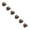Black*6, variant on 2 Pcs Suction Cup Hook, Walnut Wooden Wall Hook Suction Cup Hooks Punch Free Towel Hooks Hanger Home Storage Holder Hook Removable and Reusable