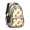Saint Bernard and, variant on Beagle and Bone Blue Pattern Backpack for School, Cute School Bag with Adjustable Shoulder Straps and Padded Back, 16.9"x12.6"x5.9"