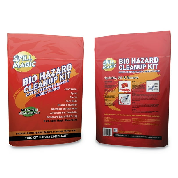 Spill Magic Biohazard Cleanup Kit