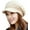 Beige, variant on Women Winter Warm Knit Hat Wool Snow Ski Caps with Visor