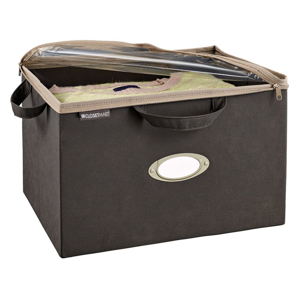 Closetmaid MultiPurpose OnShelf Closet Fabric Storage Bag, Gray