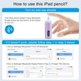 thumbnail image 4 of MEKO Stylus Pen for iPad, 13 mins Fast Charging Apple iPad Pencil with Palm Rejection, Compatible with 2018 or Later iPad Air 3/4/5, iPad Mini 5/6, iPad 6/7/8/9/10, iPad Pro 11", iPad Pro 12.9", 4 of 12