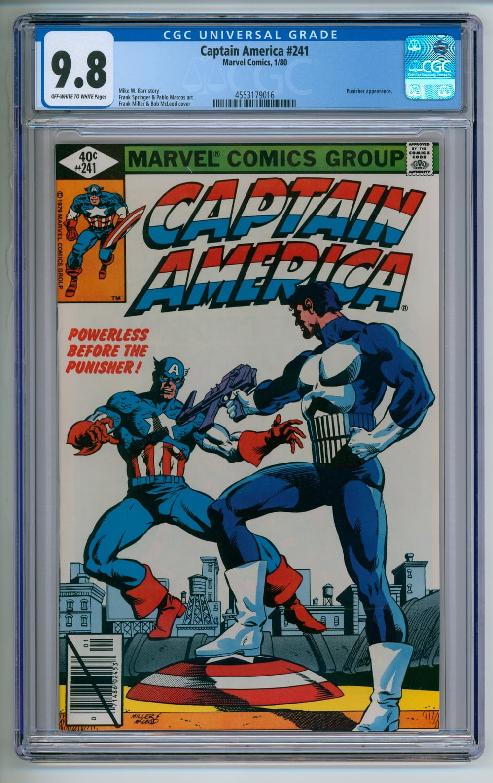 Cover of Captain America #241