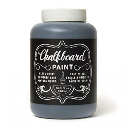 American Crafts Black Chalkboard Paint, 16.5 Oz.