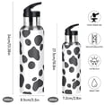 thumbnail image 2 of Yayeee 33oz Insulated Water Bottle Double Wall Stainless Steel with Flip Straw Lid, Cow Spots, 2 of 7