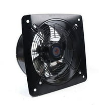 16" Industrial Ventilation Extractor Plate Fan Axial Exhaust Blower Industrial Extractor Plate Fan Ventilation Axial Exhaust Blower Industrial Ventilation Extractor Fan Axial Exhaust Blower Black