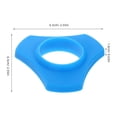 thumbnail image 2 of Houderco 4Ud Anillos Protectoras De Silicona Para Micrófono Con Agarre Antideslizante Y Forma Única, 2 of 8