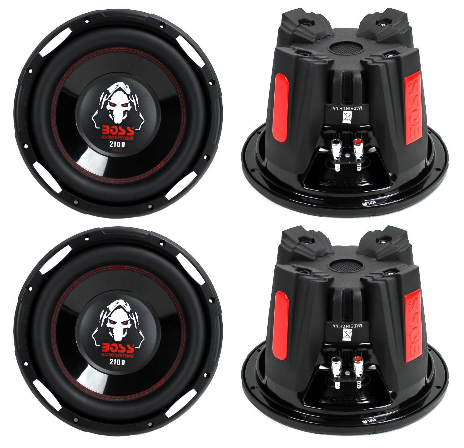 New BOSS AUDIO Phantom P106DVC 10/" 4200W DVC Car Subwoofers Power Subs PAIR 2