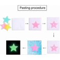 thumbnail image 4 of 200 Glow-in-the-Dark Stars Wall Decals for Home Ceiling and Wall Decoration Fluorescent Noctilucent Murals Art Plastic Stickers, 4 of 5
