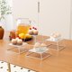 thumbnail image 3 of Set de 4 soportes para mesa de postres YFEEN, expositores de comida, 3 of 5
