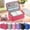 BK, variant on Yyuenw Four-Tier Pencil Case, 72 Slots Colored Portable Pencil Bags Features Smooth Zipper and Sturdy Handle Ideal for Storing Pencils, Pens, and Makeup Brushes