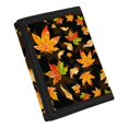 thumbnail image 2 of Chririnla Maple Leaf Pattern Trifold Card Wallet, Polyester Children's Wallet for Sports, Lightweight Slim Kids Trifold Wallet, 2 of 7