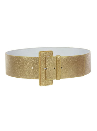 Relanfenk Belt Stylish Shiny Mirror Metal Waist Belt For Women Adjustable  Small To Plus Size