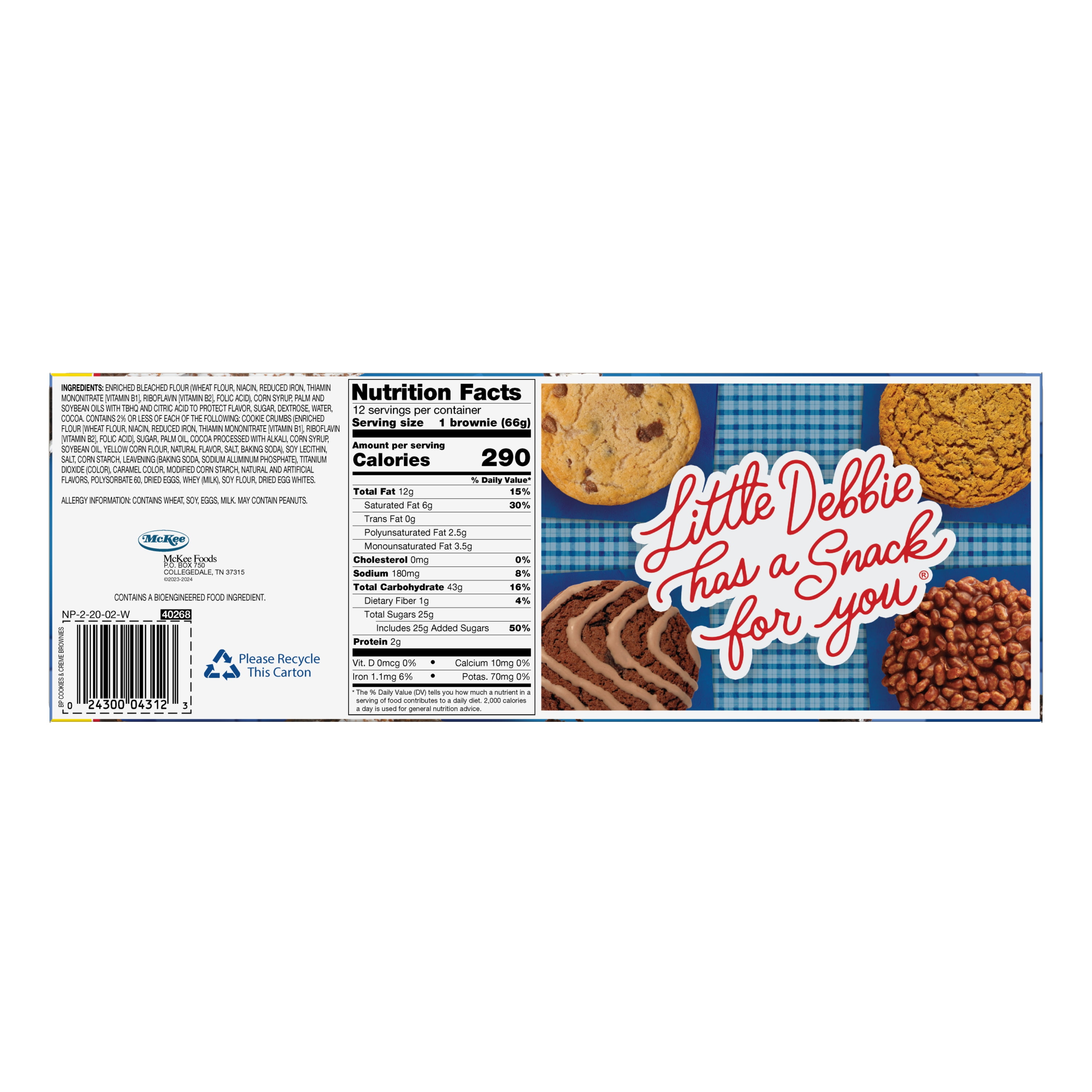 アメリカウォルマート品】リトルデビー ビッグパック クッキー アメリカウォルマート品】リトルデビー ビッグパック クッキー