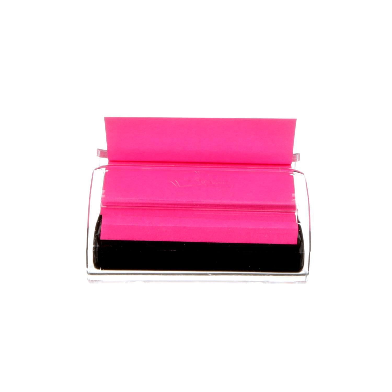 Distributeur de feuillets éclair super collants WD-330-BK-C-RP4 Post-it®, noir, 1/paquet