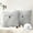 Gray, variant on Phantoscope Farmhouse Series Triple Button Decorative Throw Pillow, 20" x 20", Off-White, 2 Pack