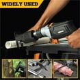 thumbnail image 4 of Apmemiss Clearance Electric Cordless Reciprocating Saw, Variable Speed and Tool-Free Blade Change, 3 Saw Blades for Wood & Metal Cutting Christmas Clearance, 4 of 5