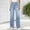 Sky Blue, variant on Outfmvch Straight Leg Jeans for Women Baggy Jeans Stretchy Jeans for Women Butt Lifting Jeans for Women Baggy Jeans Women High Waisted Jeans for Women Baggy Jeans for Woman Dark Blue Xl