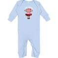 thumbnail image 2 of Inktastic Monkey 1st Birthday 1 Year Old Girl Baby Romper Coveralls, 2 of 4