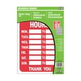 thumbnail image 1 of HY-KO Panneau Heures d'Affaires (Lot de 3), 1 of 3