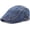 Dark Blue, variant on Unisex Newsboy Hats Flat Ivy Gatsby Cabbie Driving Cotton Denim Berets Cap for Men Women