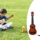 thumbnail image 4 of Juguete de guitarra ukelele para niños ajustables instrumento musical para niños Marrón Zulema ukelele para niños, 4 of 8