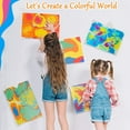thumbnail image 2 of Water Marbling Paint Creative Art Kit for Kids and Crafts for Girls & Boys Ages 6+ （12 color）, 2 of 7